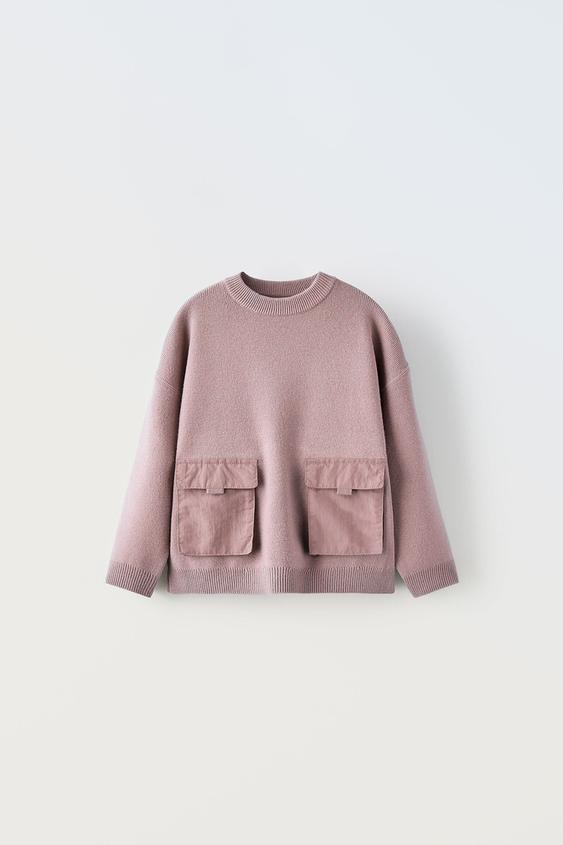 Pull bébé fille clearance zara