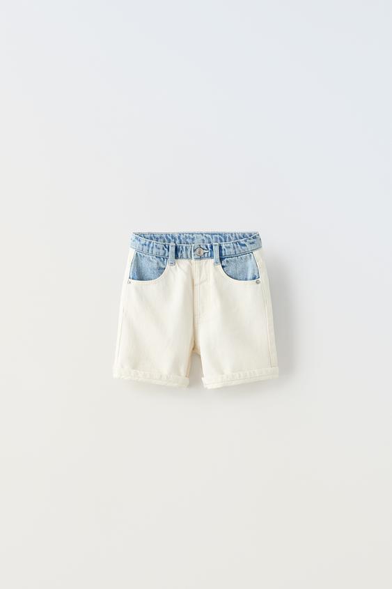 Pantalon corto hotsell blanco zara