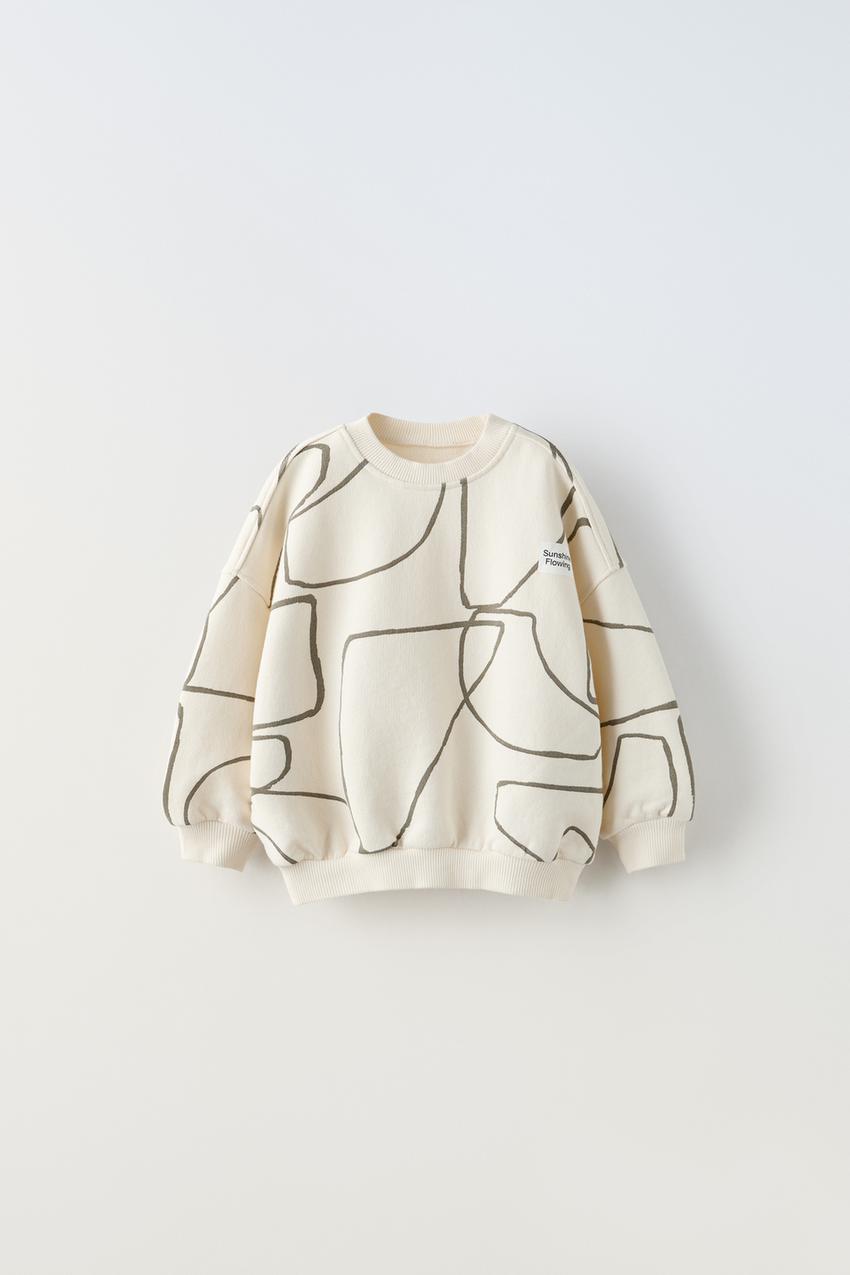 Sudadera lazos zara store