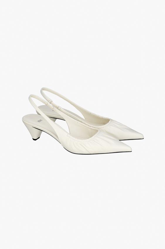 Women s White Shoes Explore our New Arrivals ZARA South Africa
