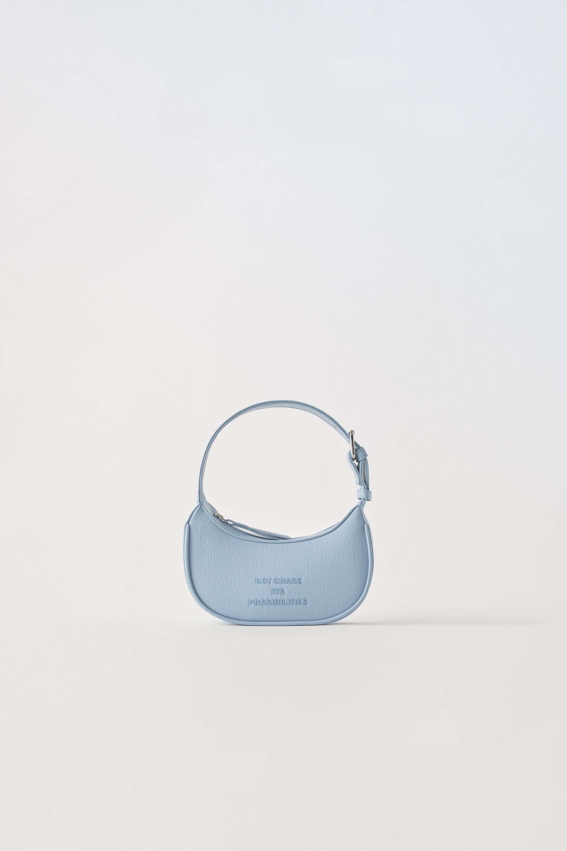 Zara sac online bleu
