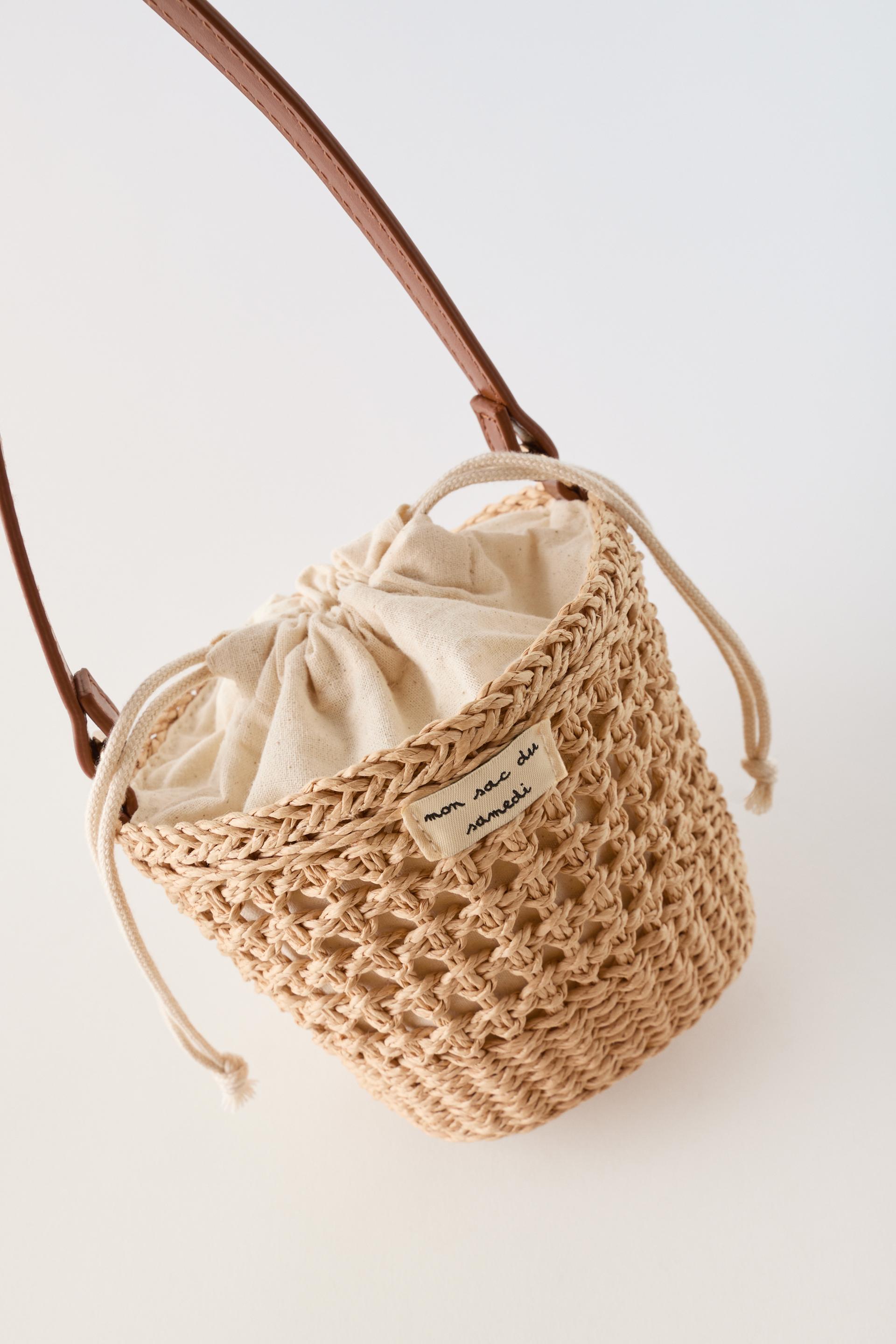 Sac raphia 2025 zara