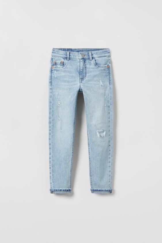 Jean online déchiré zara