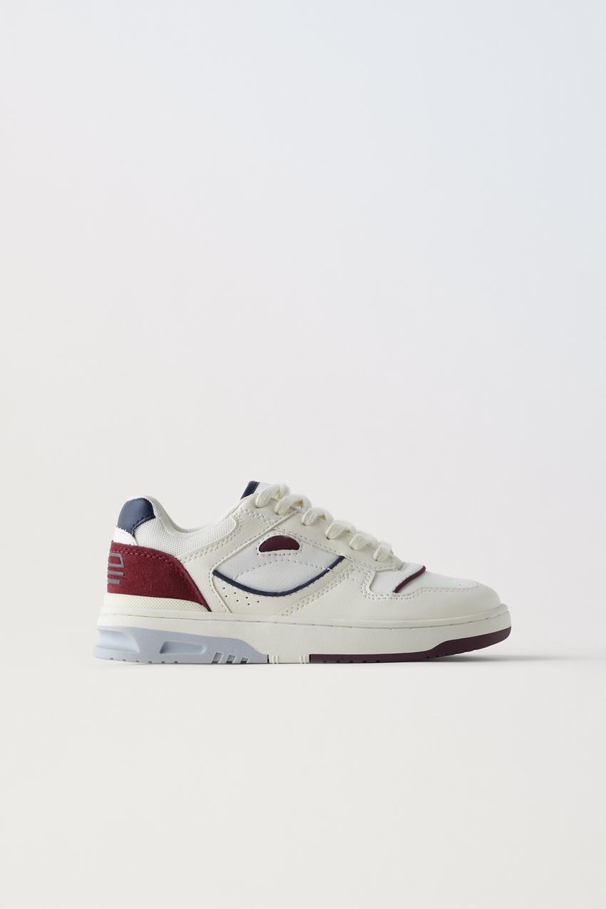 Grey and red trainers new arrivals