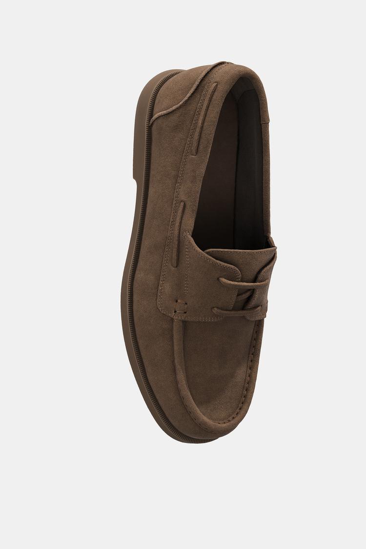 LEATHER BOAT SHOE