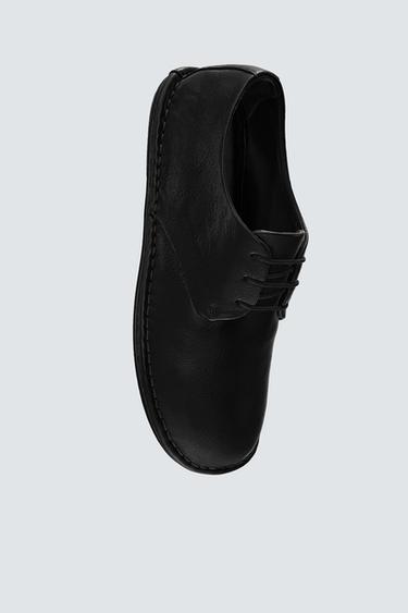 LEATHER SHOES LIMITED EDITION - Black by Zara - Image 0