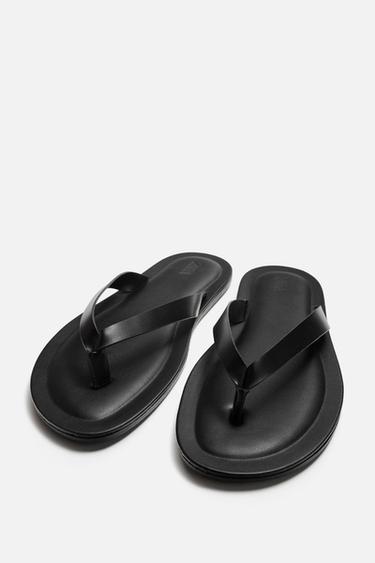 SANDALES À BRIDES - Noir de Zara - Image 3