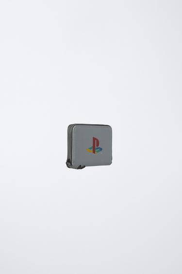 PLAYSTATION ™ 30TH ANNIVERSARY WALLET - Grey by Zara - Image 1