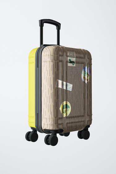 EXPLORER TRAVEL SUITCASE - Taupe Grey by Zara - Image 1