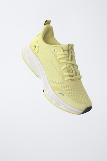 SPORTY TRAINERS - Yellow by Zara - Image 1