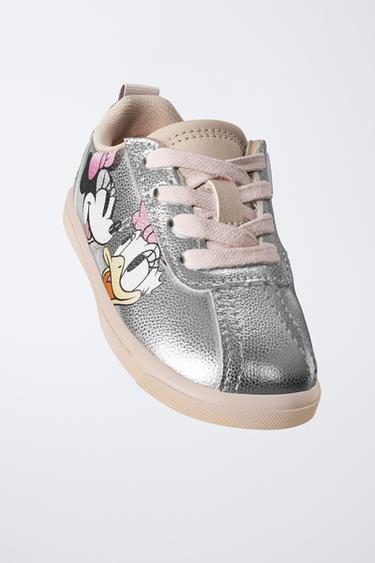 Minnie Mouse Chaussures Mickey Femme Baskets à Lacets Femme Minnie