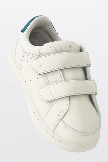 LEATHER BAREFOOT PLIMSOLLS - White by Zara - Image 1