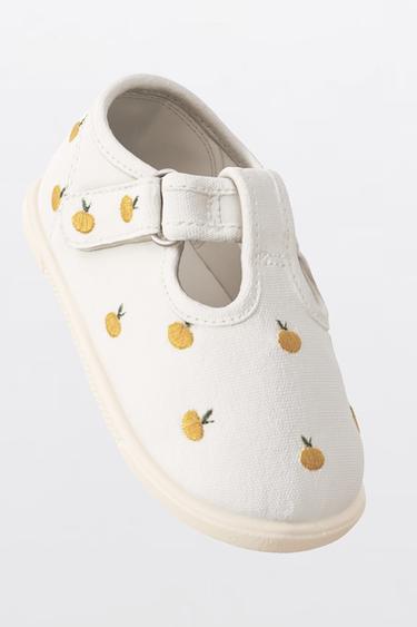 TENNIS POMMES BAREFOOT - Blanc écru de Zara - Image 1