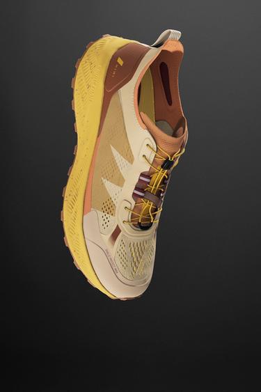 Zara RUNNING SNEAKERS - Brown - Image 0