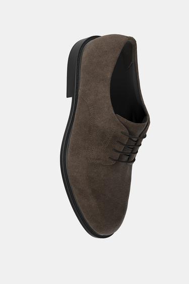 ZAPATO PIEL VESTIR - Marrón de Zara - Imagen 0