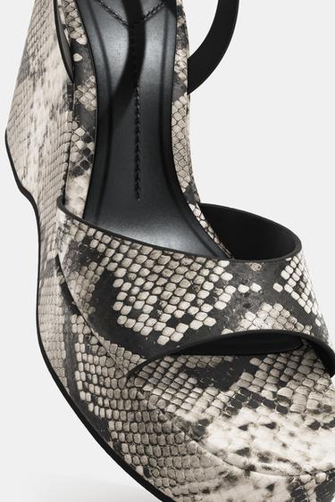ANIMAL PRINT WEDGE - Multicoloured by Zara - Image 6