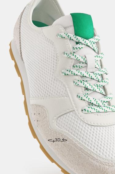 BASKETS BIMATIÈRE - Vert de Zara - Image 8