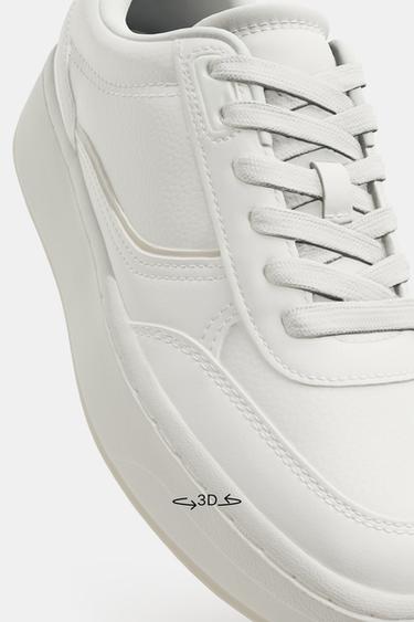 TRAINERS - White by Zara - Image 7