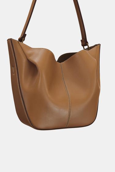 SHOPPER FRONCES - Marron foncé de Zara - Image 8
