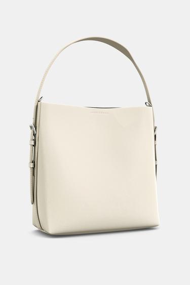 MINI BUCKET BAG - Ecru by Zara - Image 4