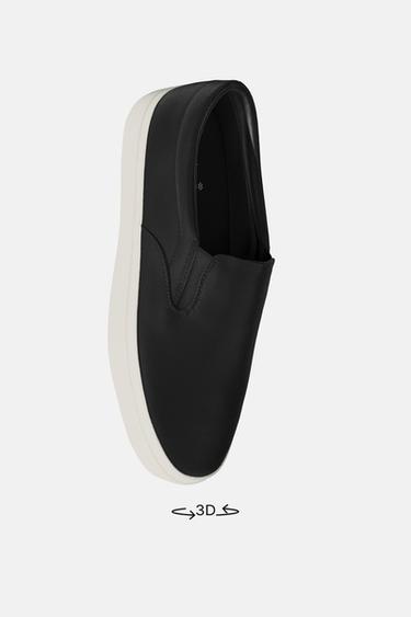 ZAPATILLA SIN CORDONES - Negro de Zara