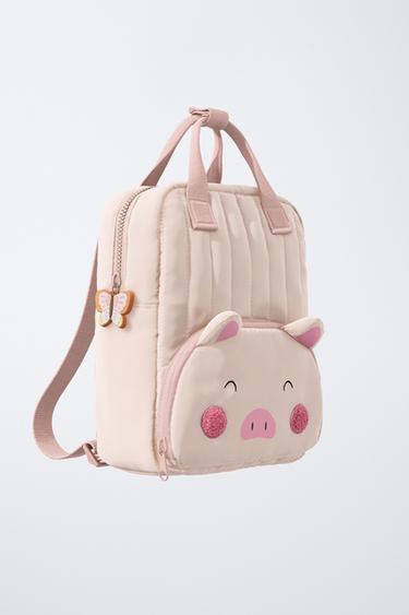 Zara PIGGY BACKPACK - Pink - Image 0