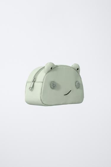 FROG TOILETRY BAG - Green by Zara - Image 1