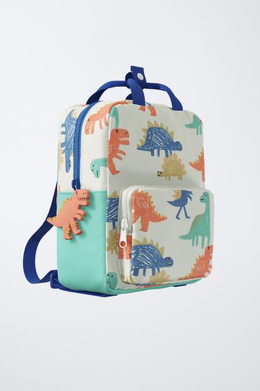DINOSAUR TRAVEL BACKPACK - Blue by Zara - Image 1