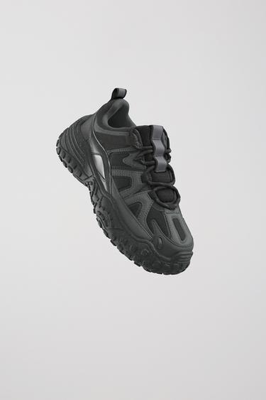 MULTI-PIECE TRAINERS - Black by Zara - Image 1