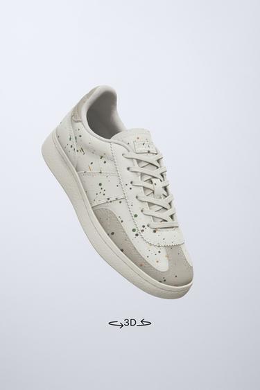 TENNIS EFFET PEINTURE - Blanc de Zara - Image 1