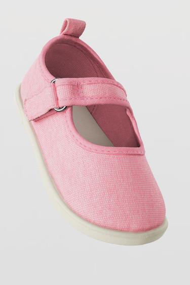 BALLERINES EN COTON BAREFOOT - Rose de Zara - Image 6
