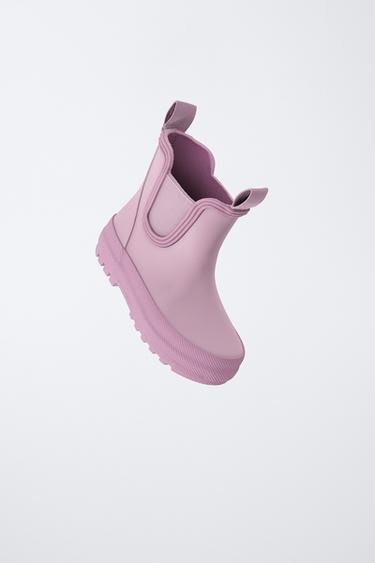 BOTTES DE PLUIE ÉLASTIQUES - Rose de Zara - Image 1