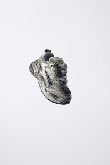 BASKETS LOGO - Argent de Zara - Image 1