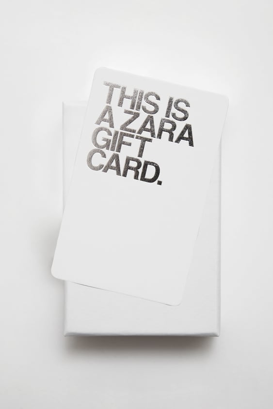 Carte Cadeau Zara France