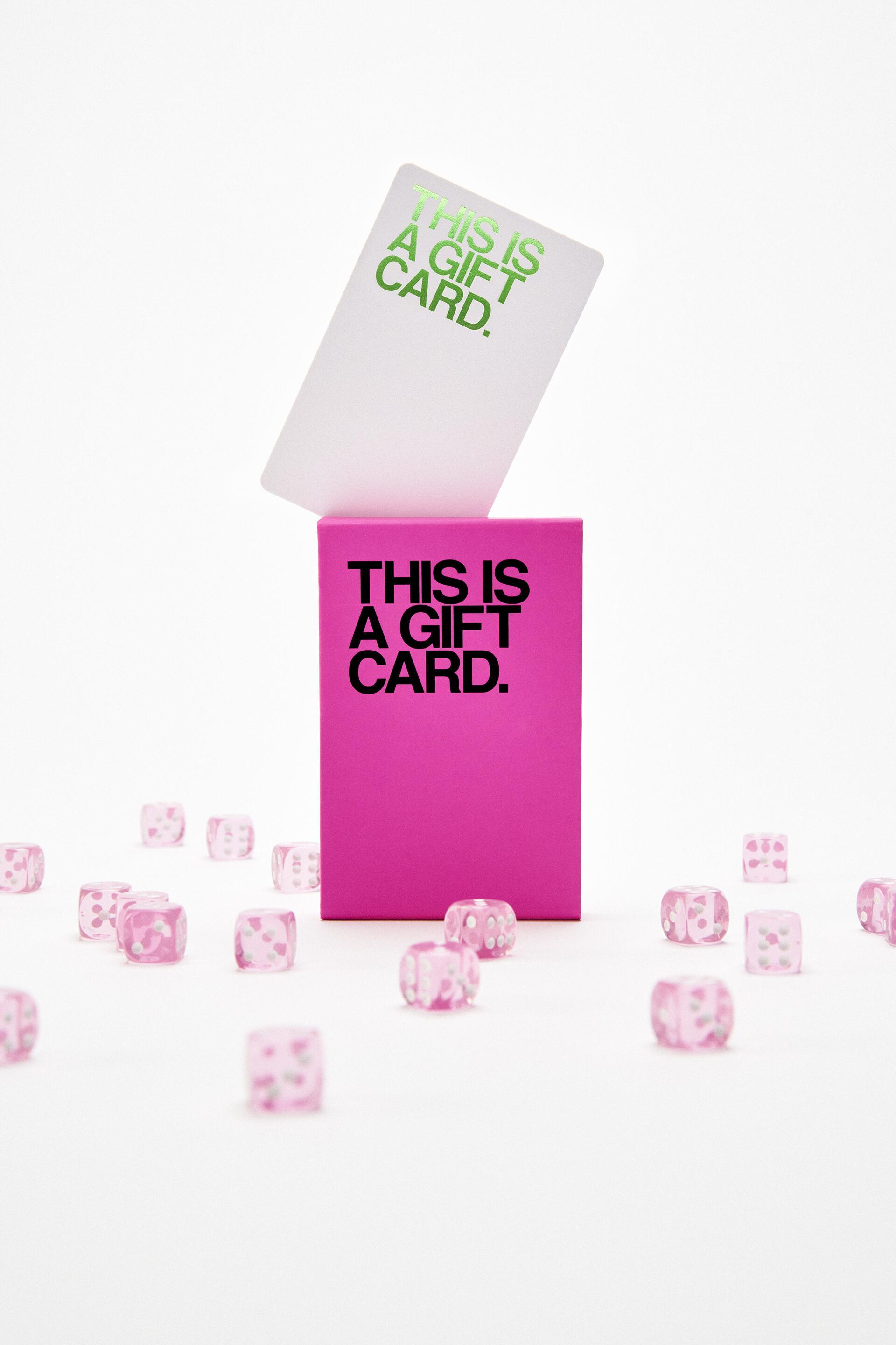 GIFT CARD - Blue | ZARA United Kingdom
