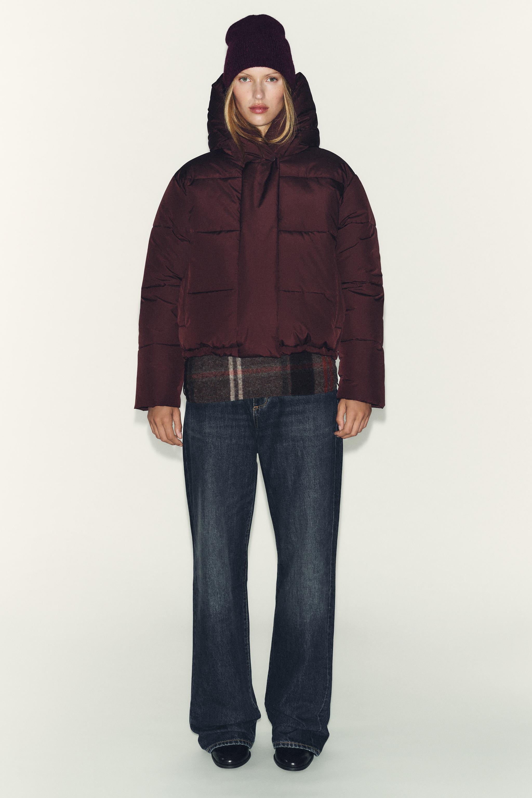 SHORT WATER-REPELLENT WINDPROOF HOODED ANORAK