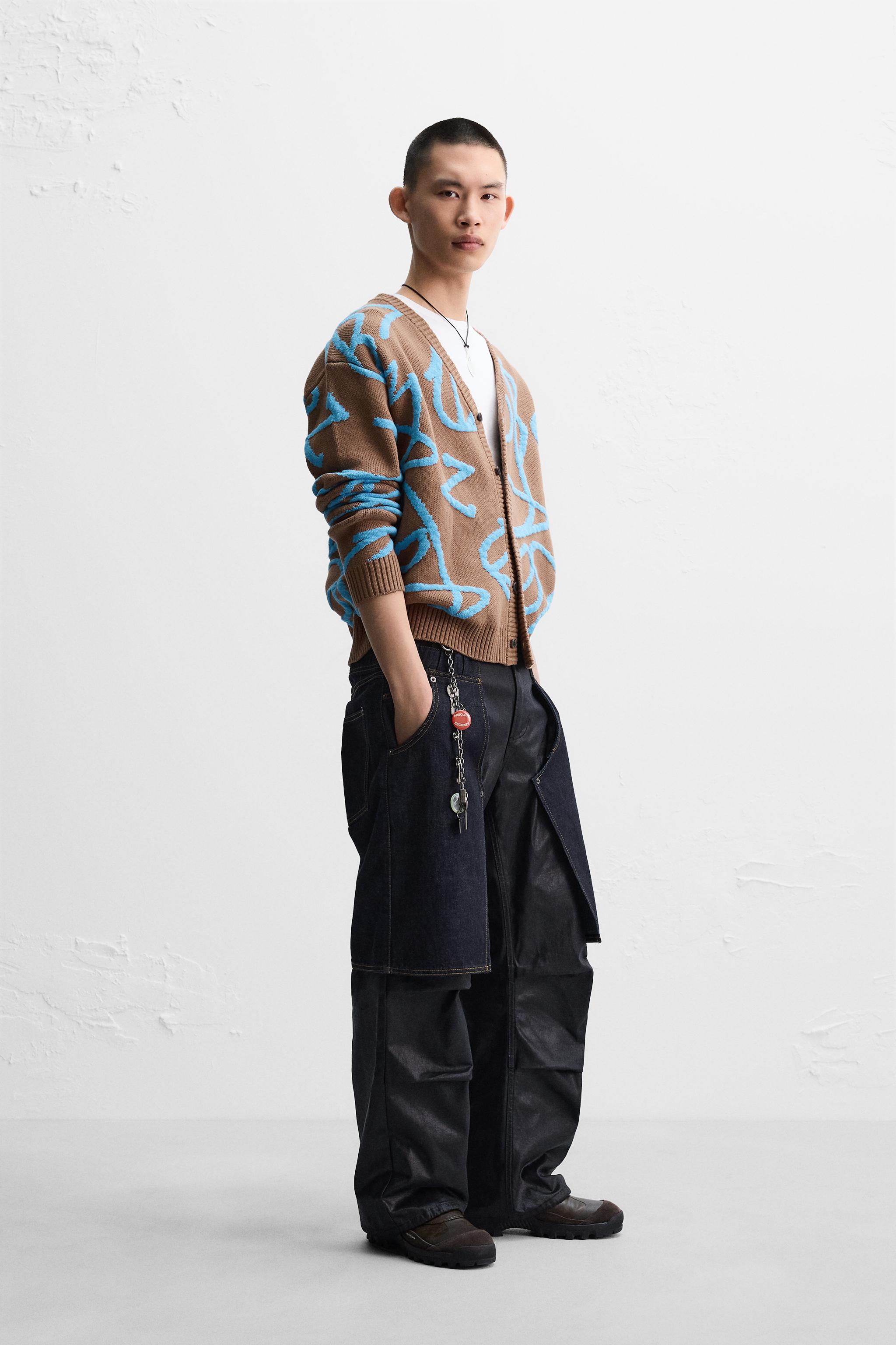 스트라이프 자카드 가디건 ANDERSSON BELL | ZARA | 페칭 FETCHING