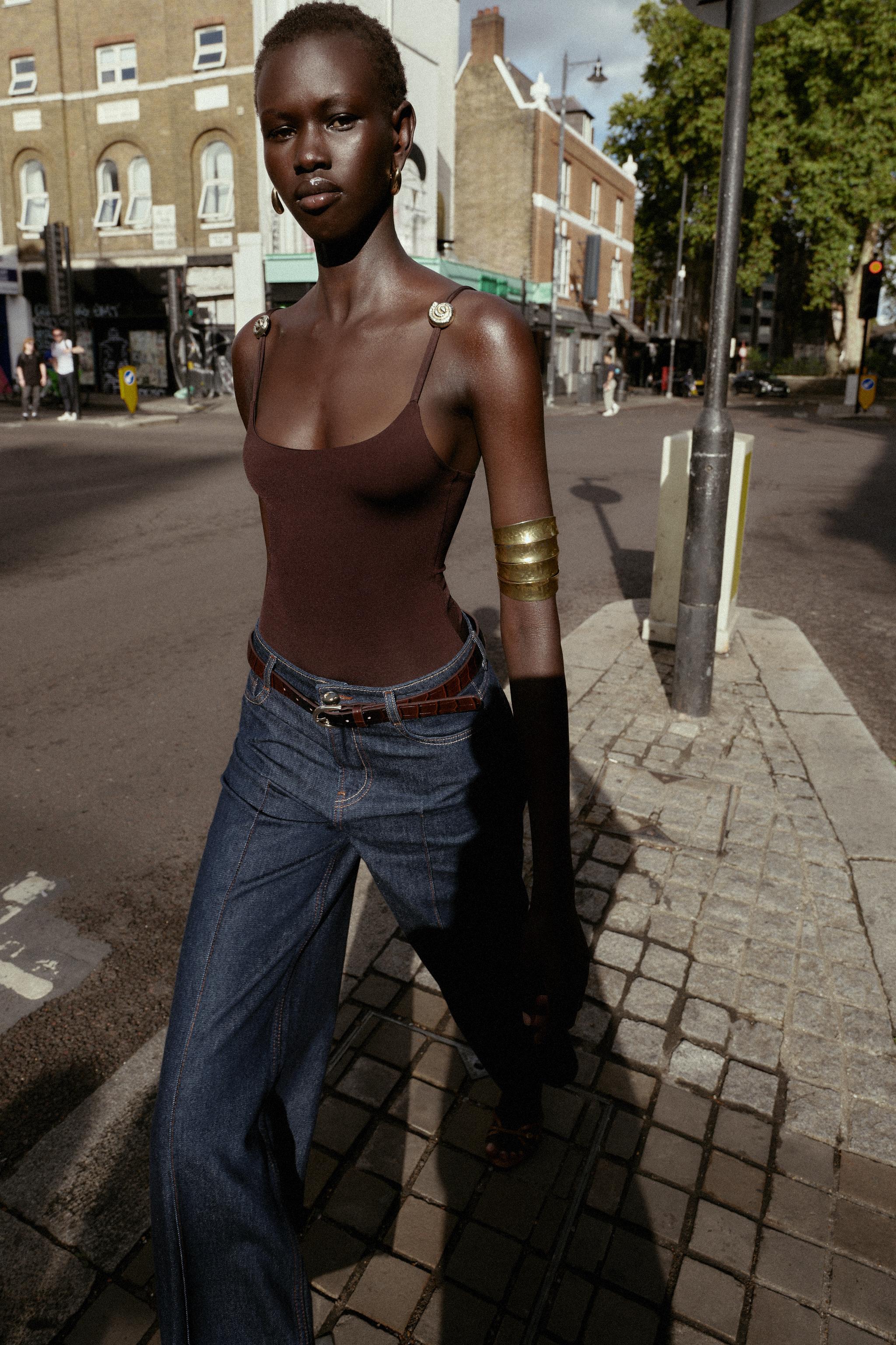 SEASHELL POLYAMIDE BODYSUIT