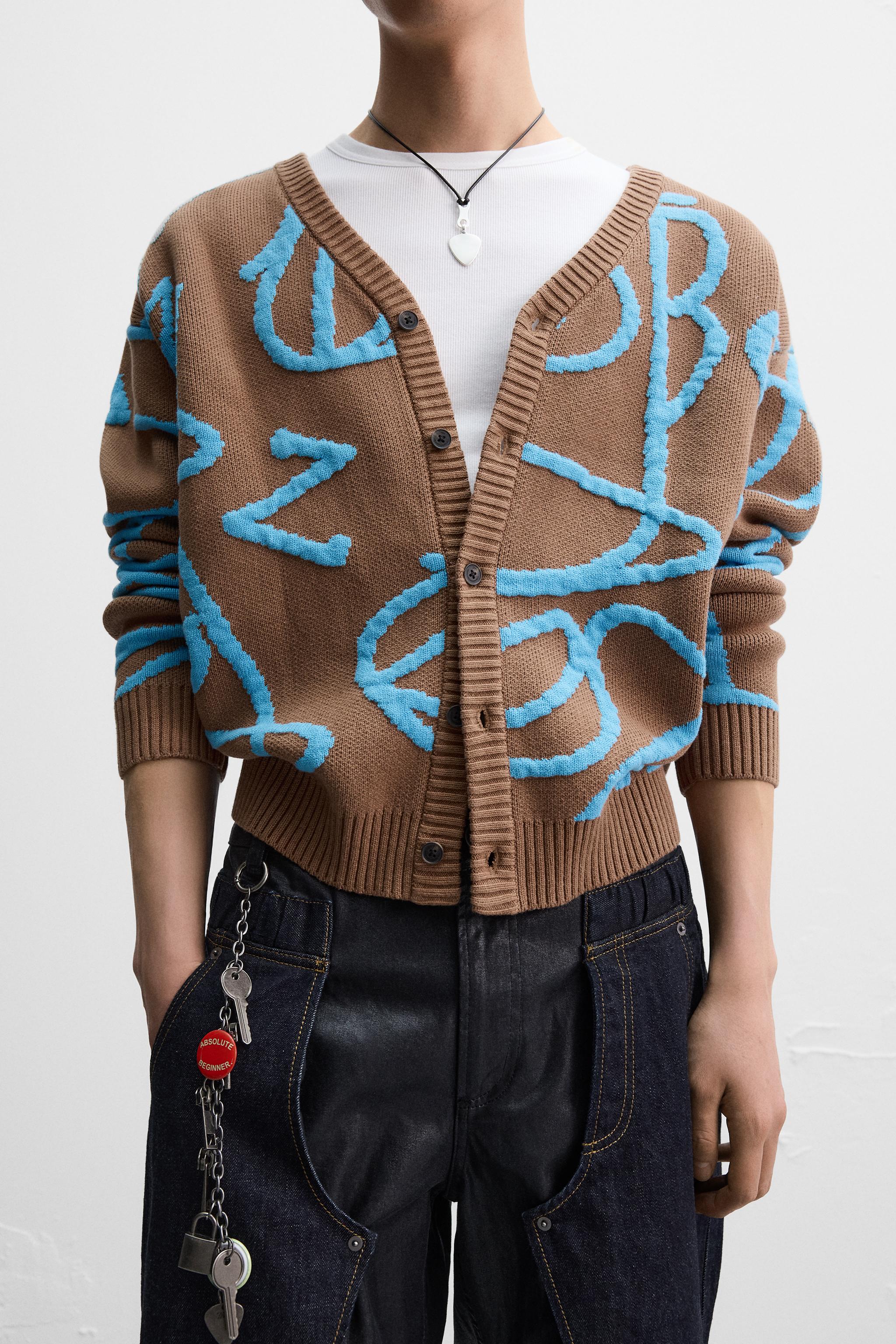 스트라이프 자카드 가디건 ANDERSSON BELL | ZARA | 페칭 FETCHING