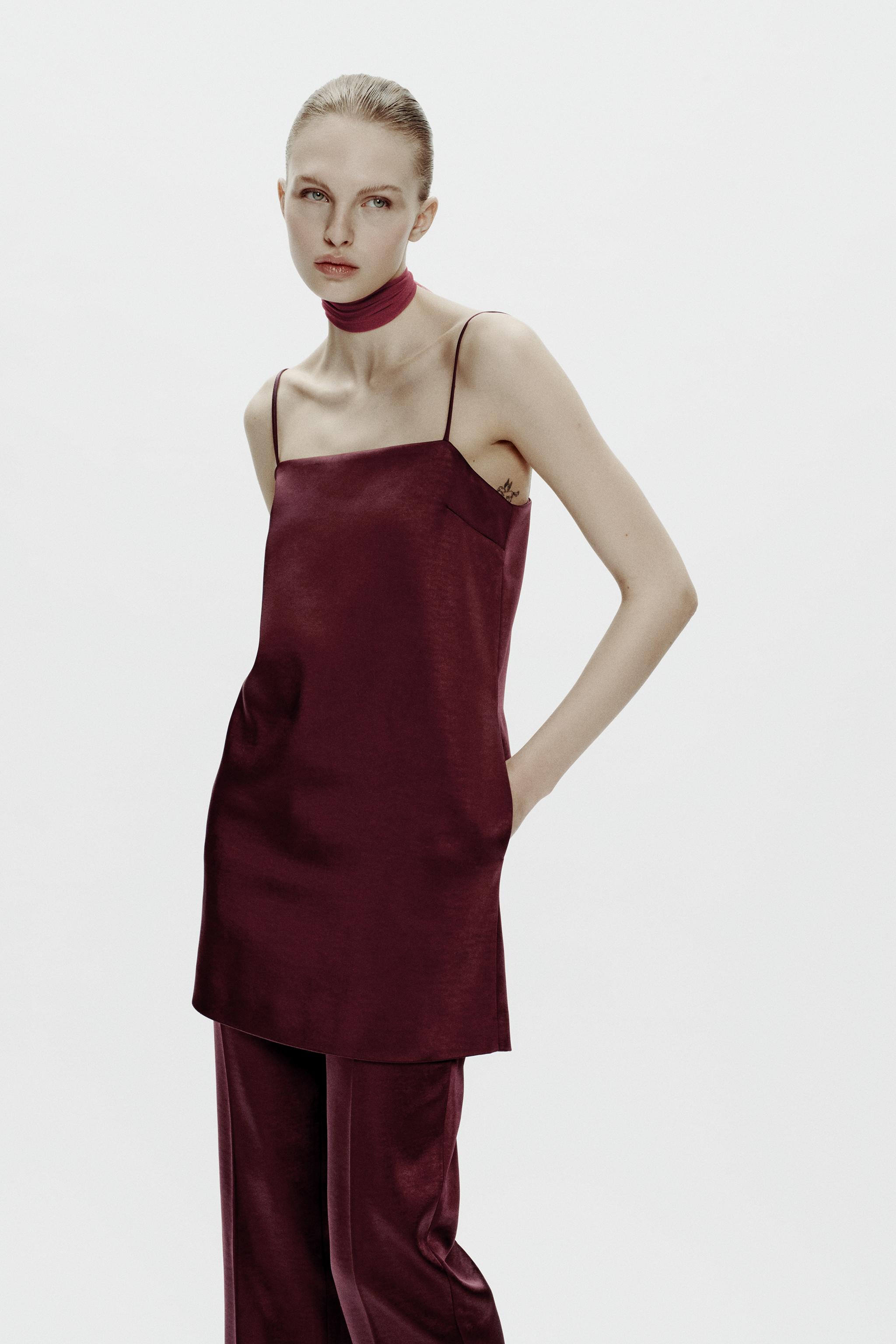 ZW COLLECTION HEAVY SATEEN DRESS