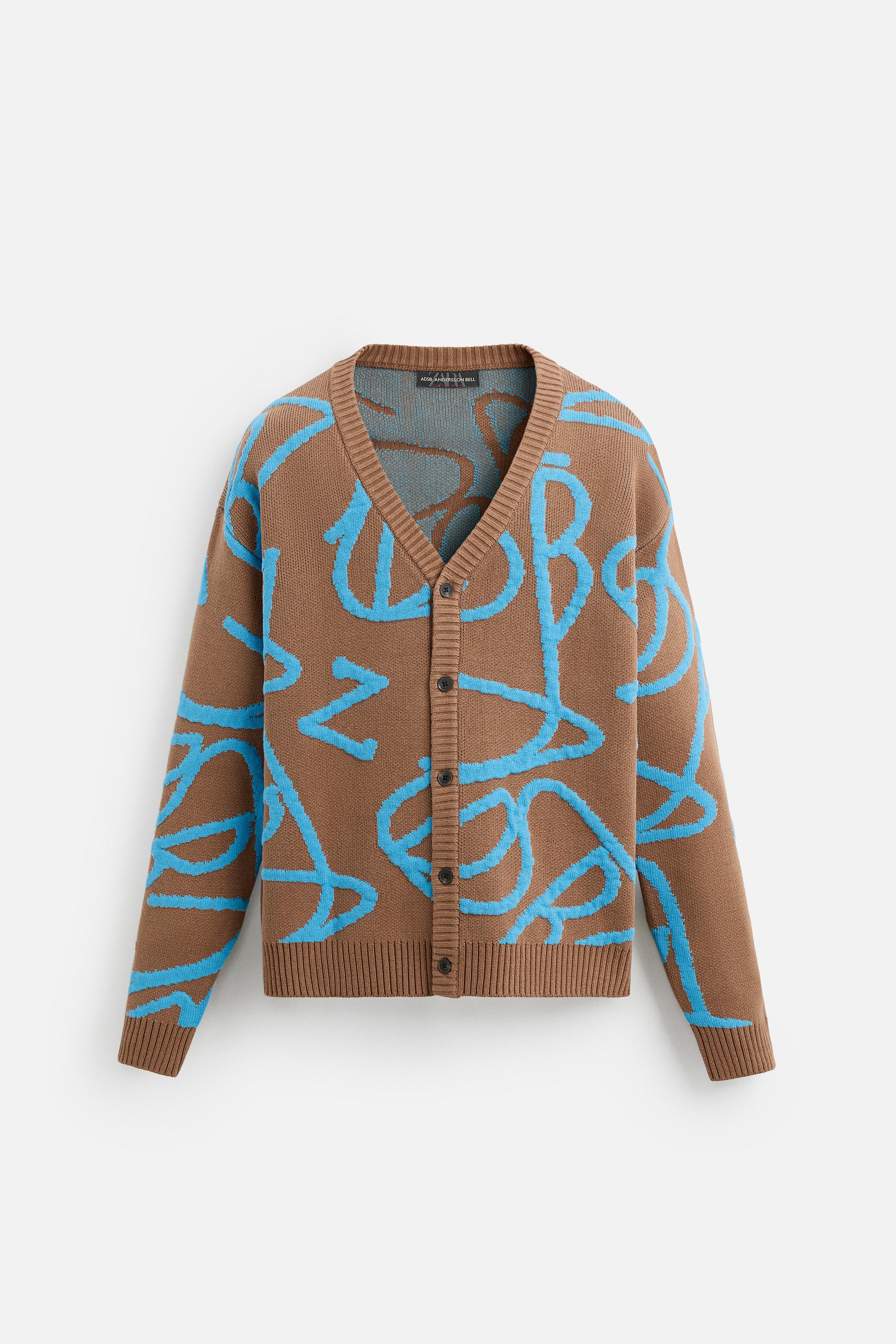 스트라이프 자카드 가디건 ANDERSSON BELL | ZARA | 페칭 FETCHING