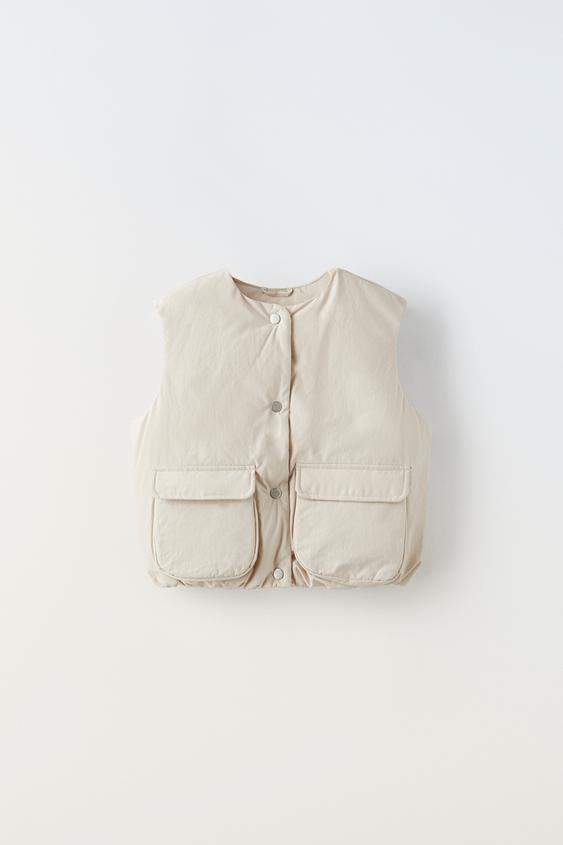 Manteau zara sans manche top