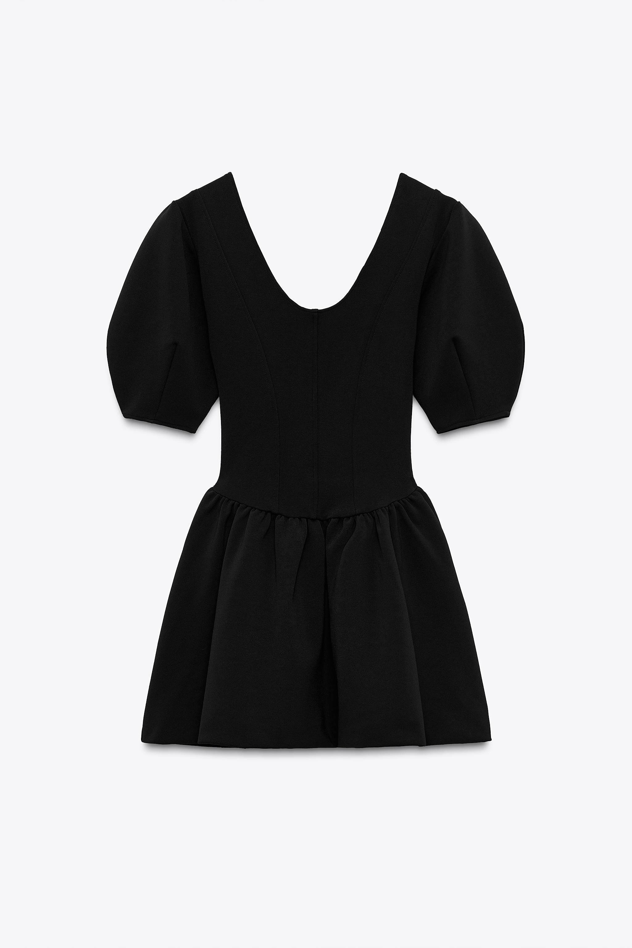 FITTED SKATER DRESS