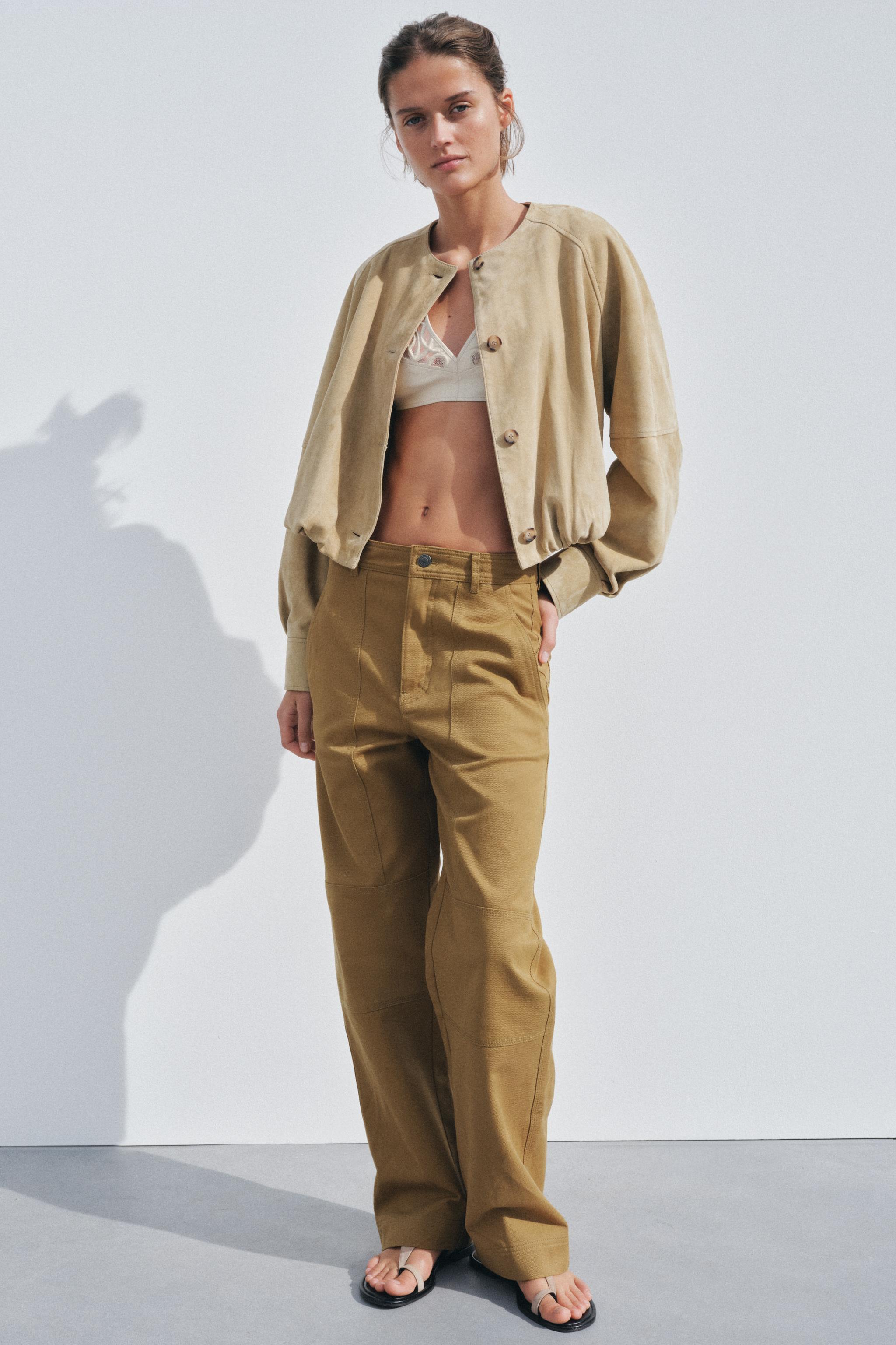 ZW COLLECTION TWILL TROUSERS