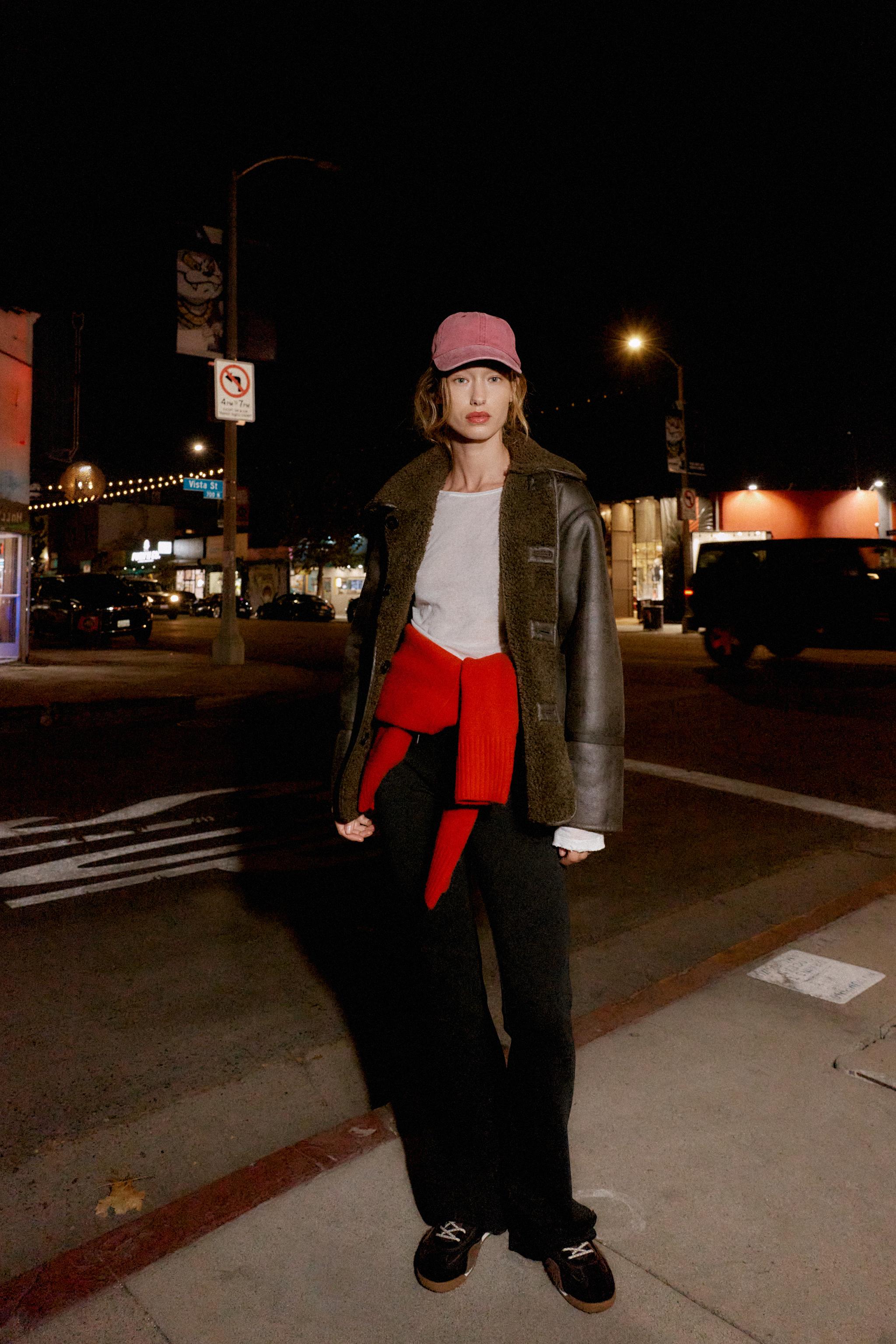 INTERLOCK FLARE TROUSERS