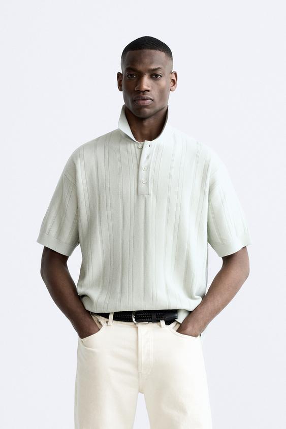 Zara hombre polos 2025