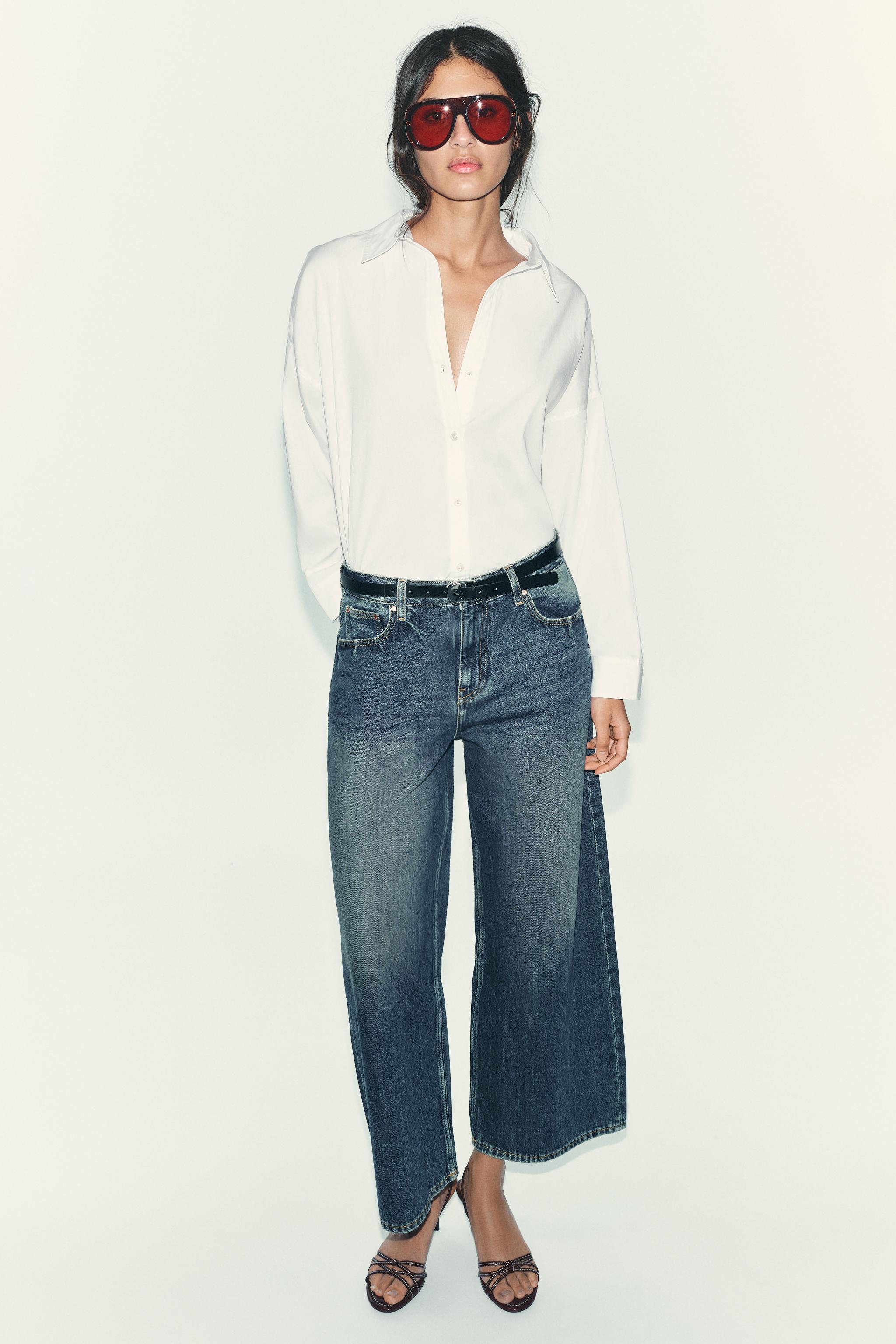 POPLIN SHIRT WITH BUTTONS