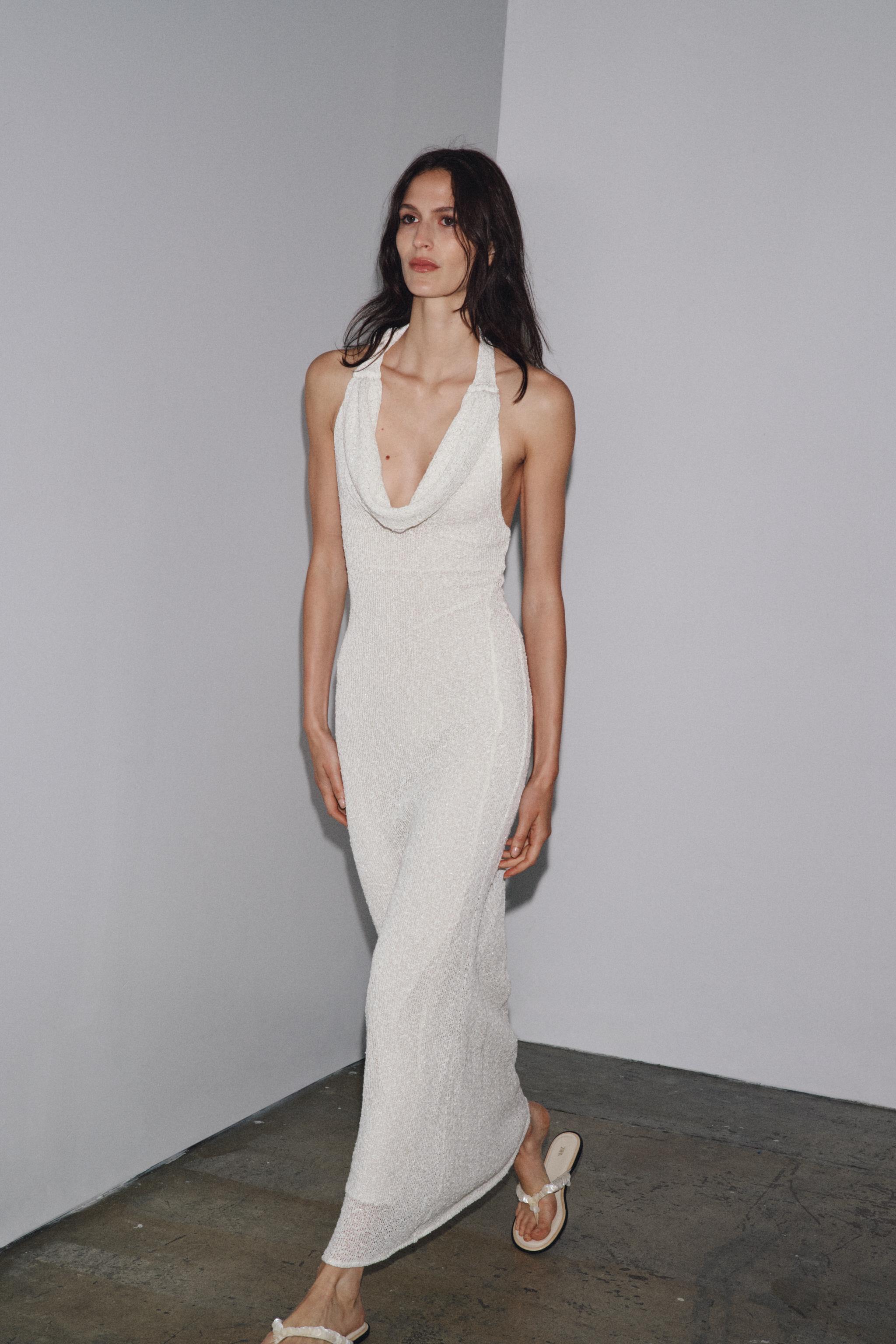 RUSTIC DRESS WITH SCARF