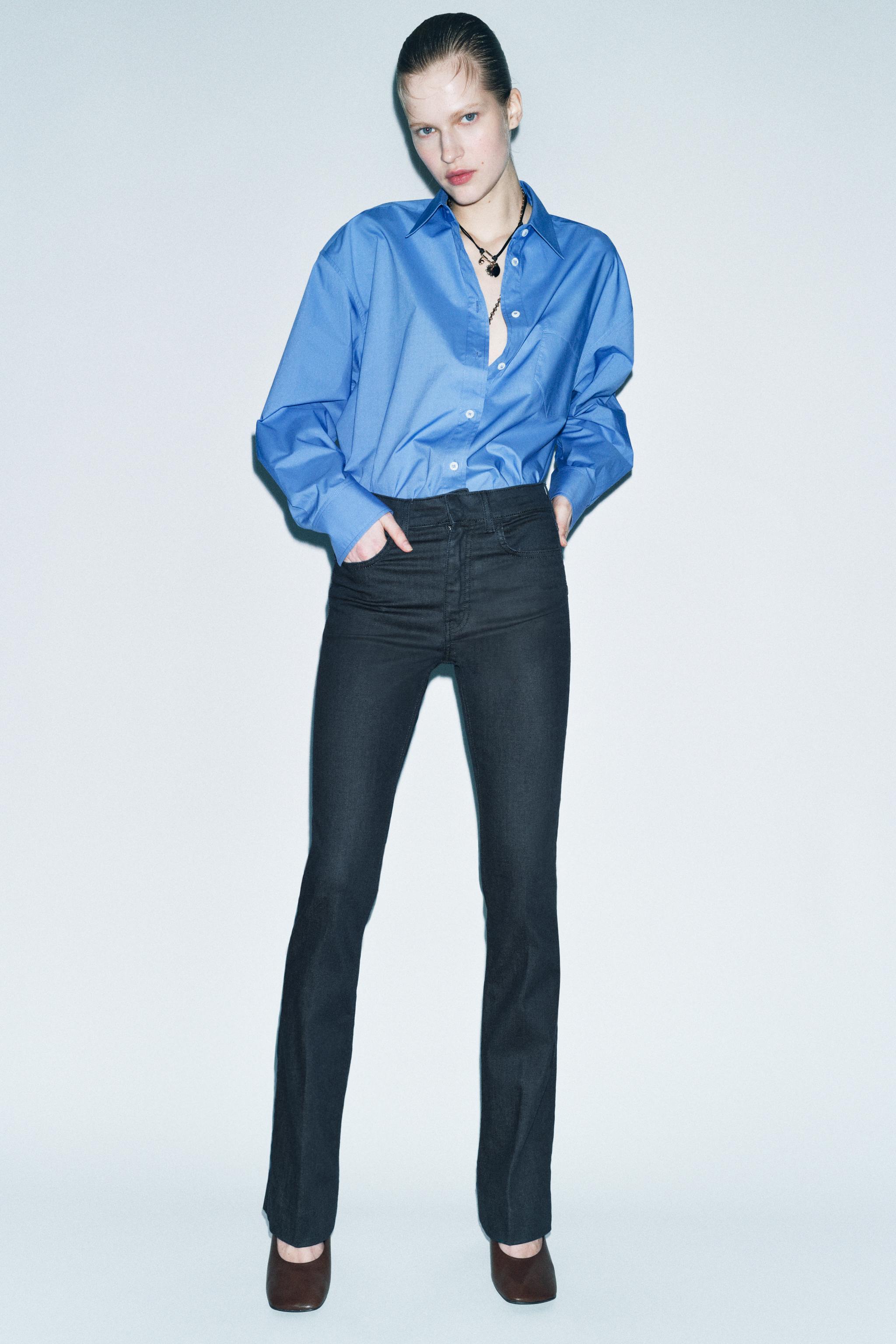 ZW COLLECTION BOOTCUT MID-WAIST JEANS