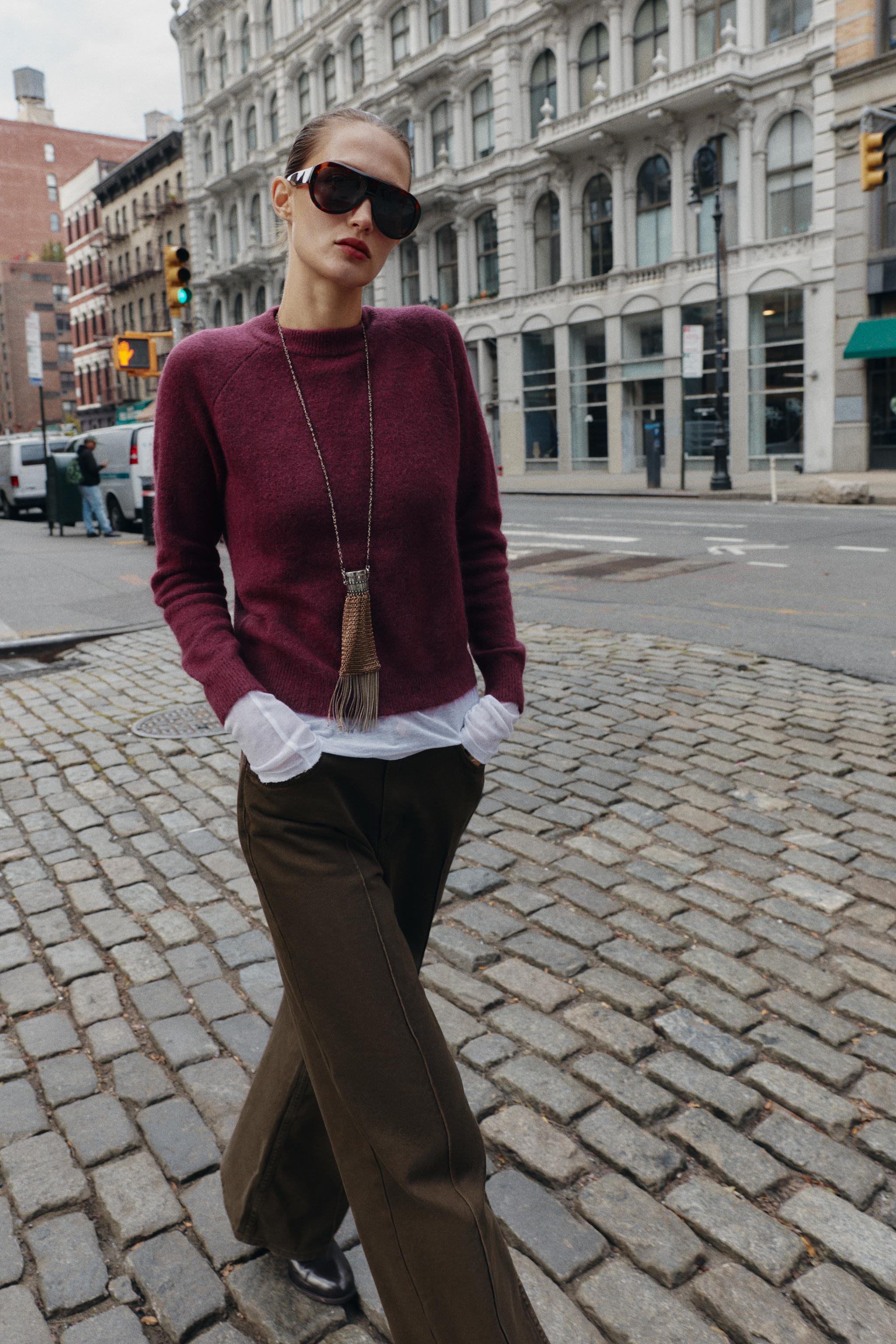 WOOL AND ALPACA JUMPER